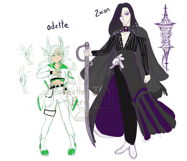 Character Concept Art- Sci Fantasy